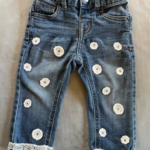 Upcycled handmade embellishments jeans